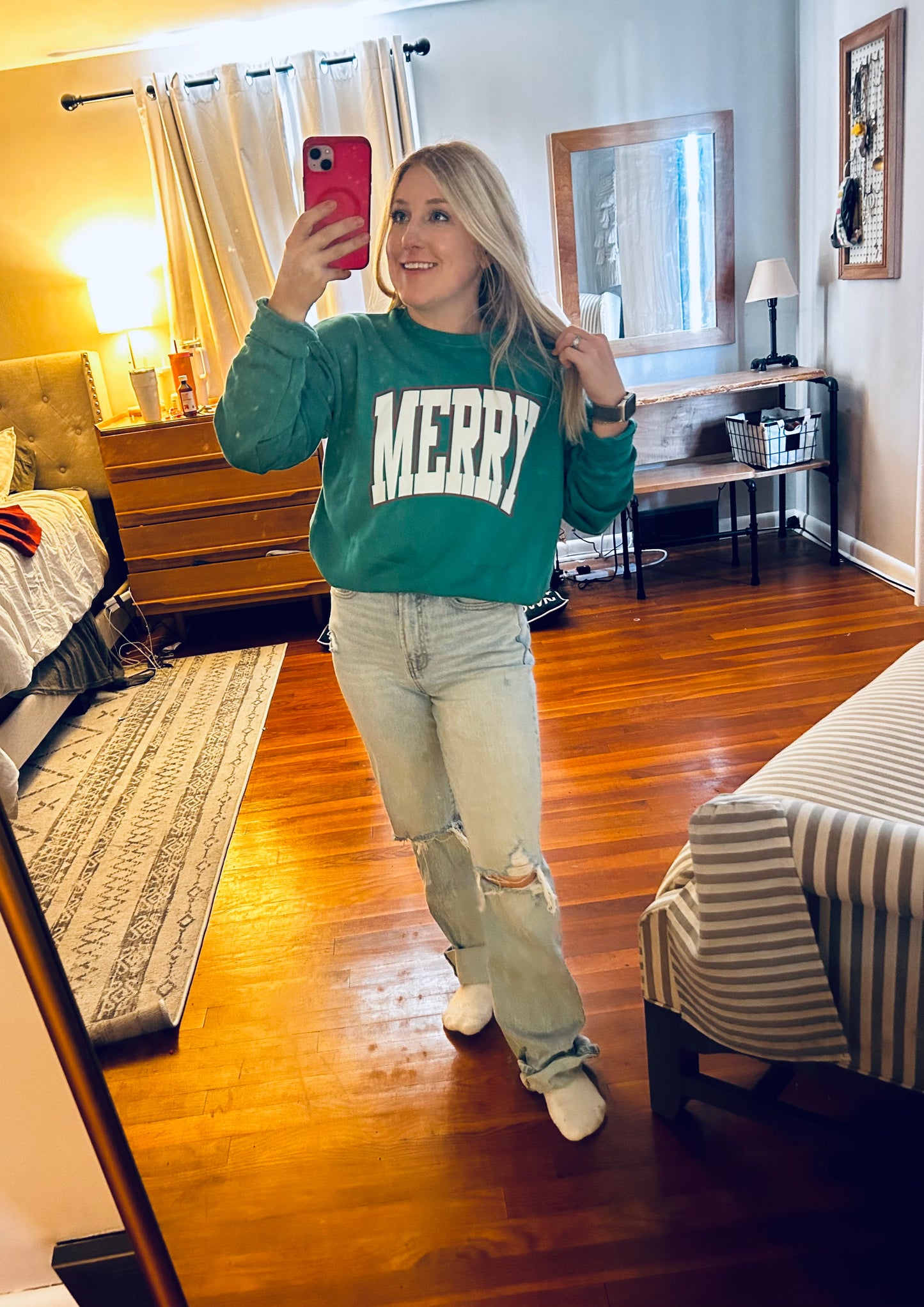 Merry Spongefleece Sweatshirt