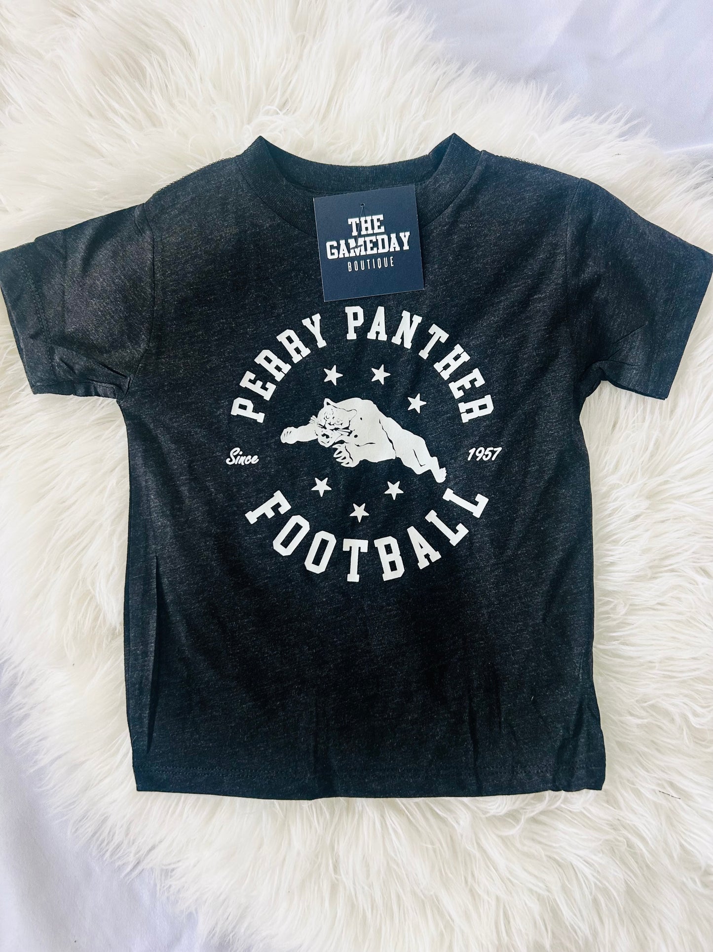 Perry Panther Football Leaping Panther T-shirt KIDS