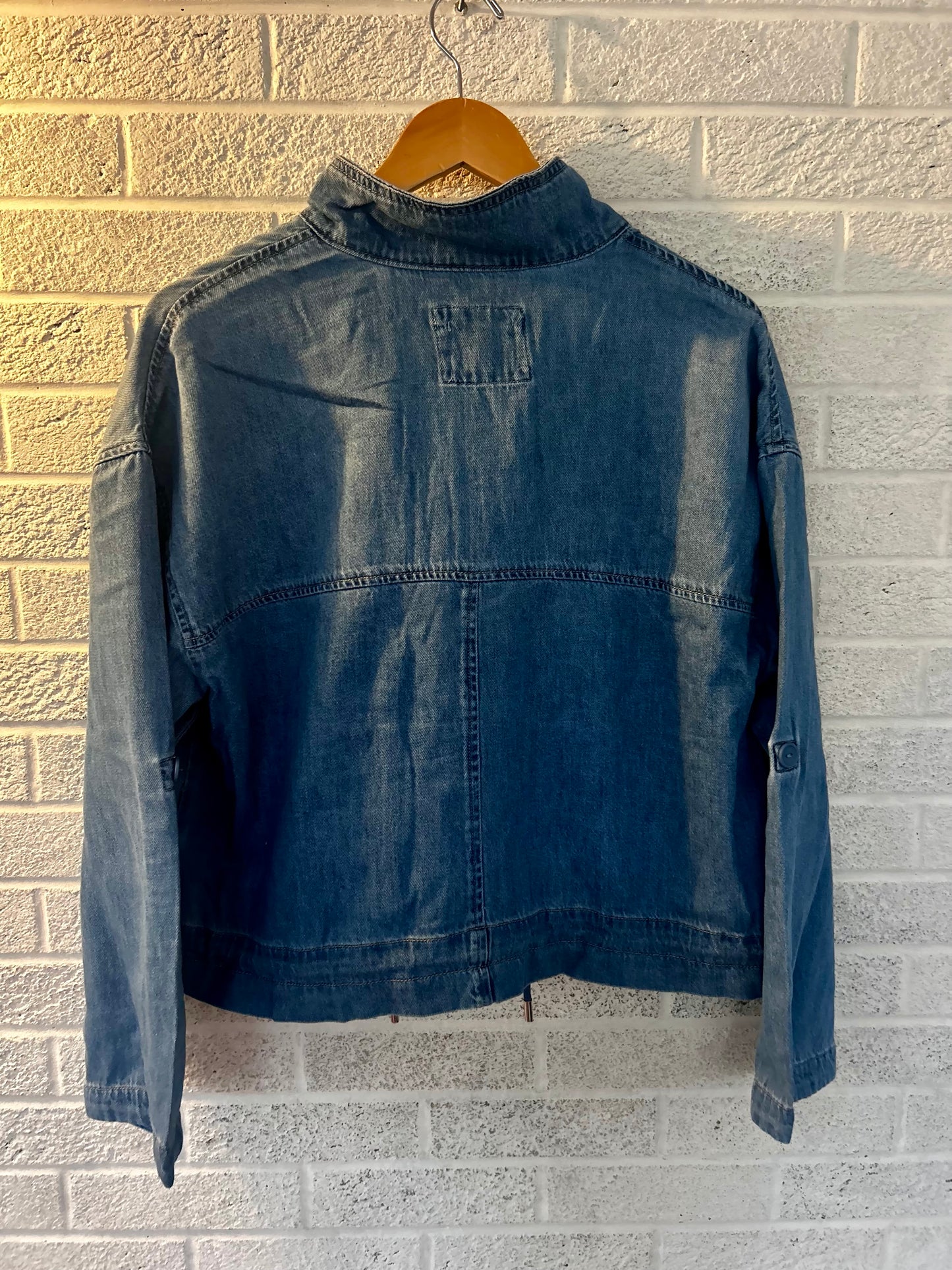 Denim Zip-up Jacket