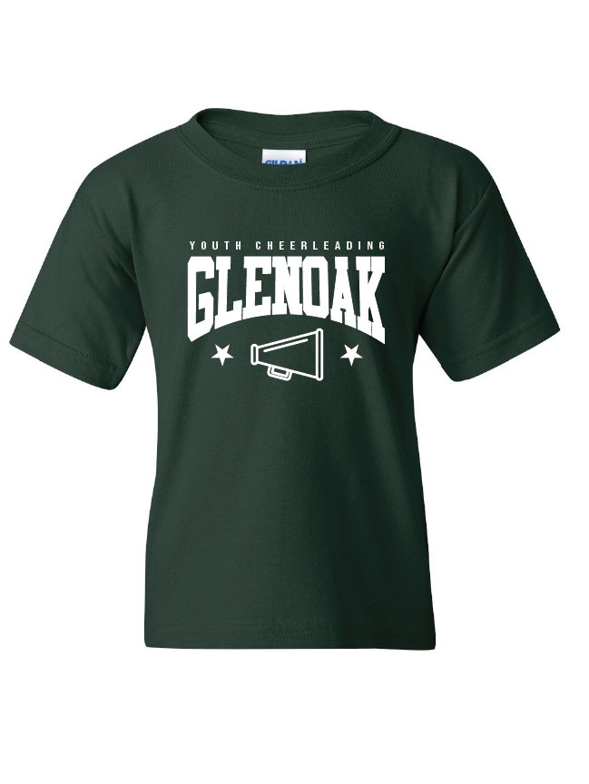 GlenOak Youth Cheerleading Kids T-shirt PREORDER