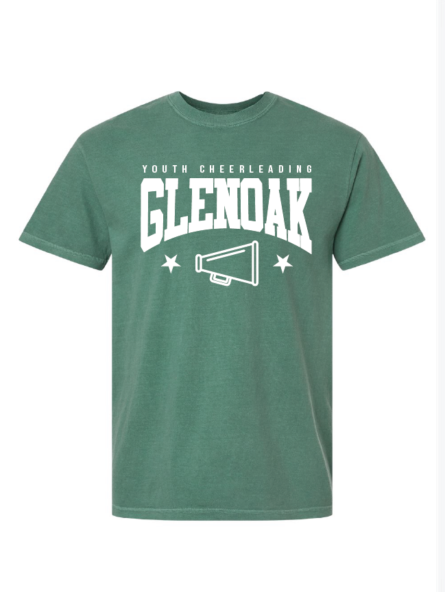 GlenOak Youth Cheerleading Vintage T-shirt PREORDER