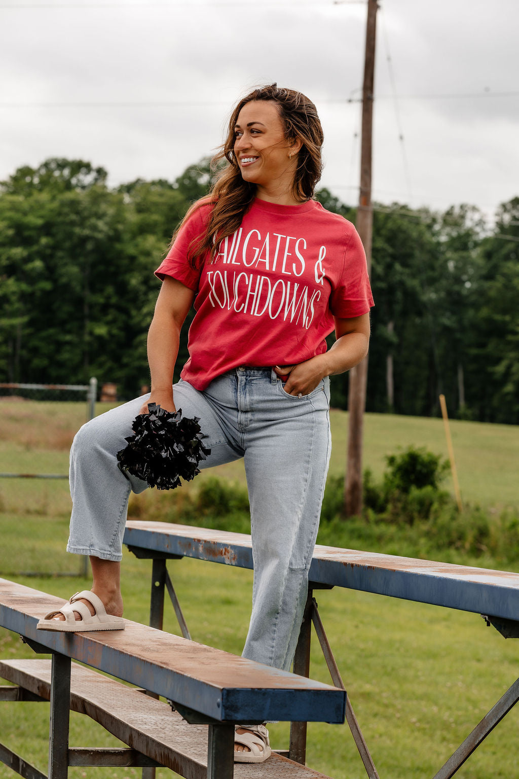 Tailgates + Touchdowns T-shirt PREORDER