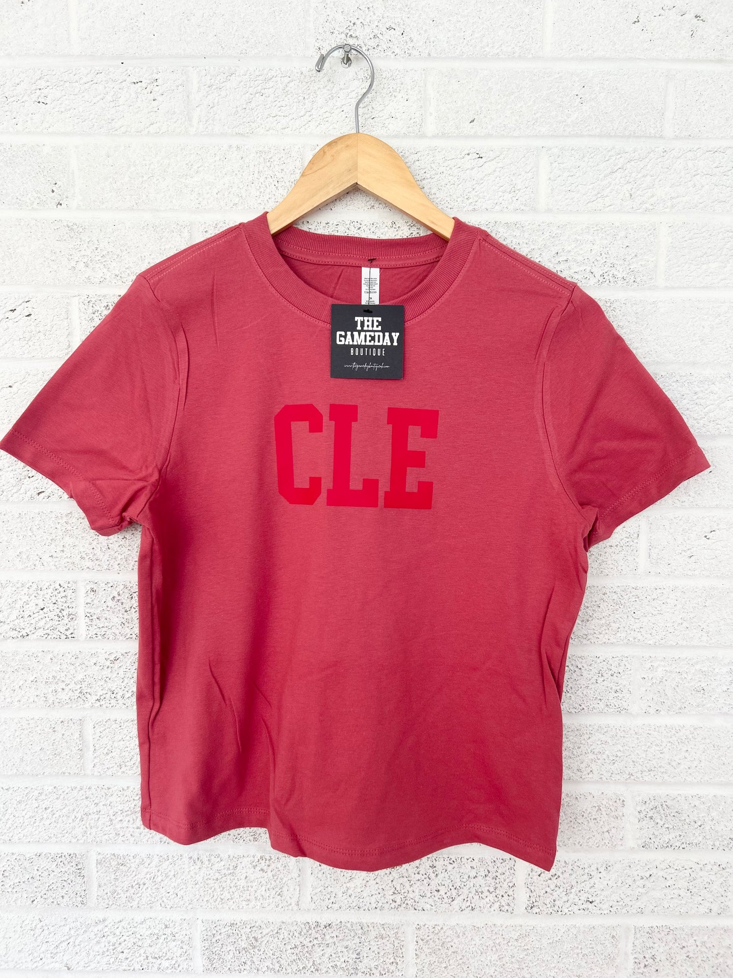 CLE Vintage Red T-shirt