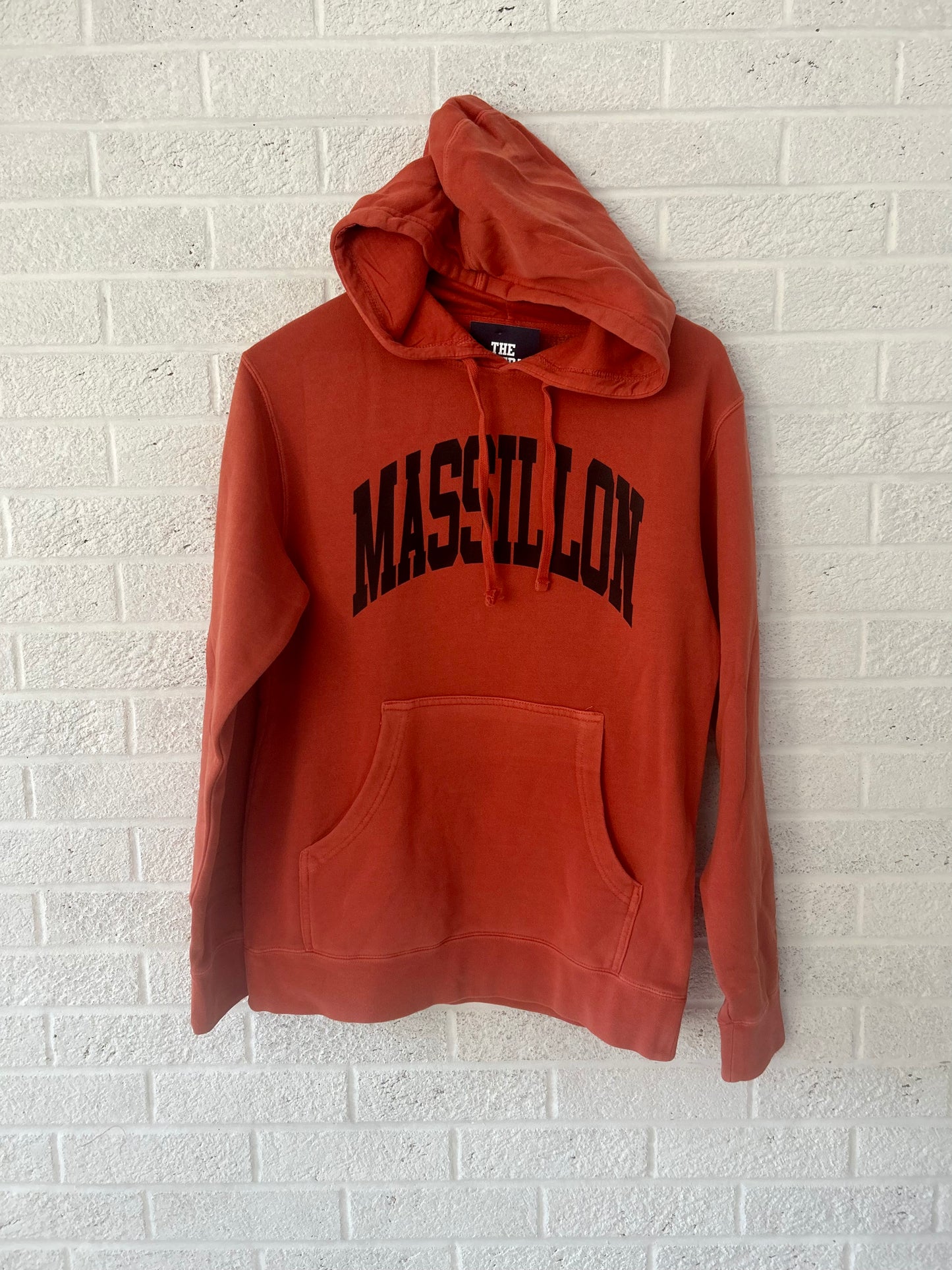 Massillon Arch Vintage Hooded Sweatshirt Burnt Orange