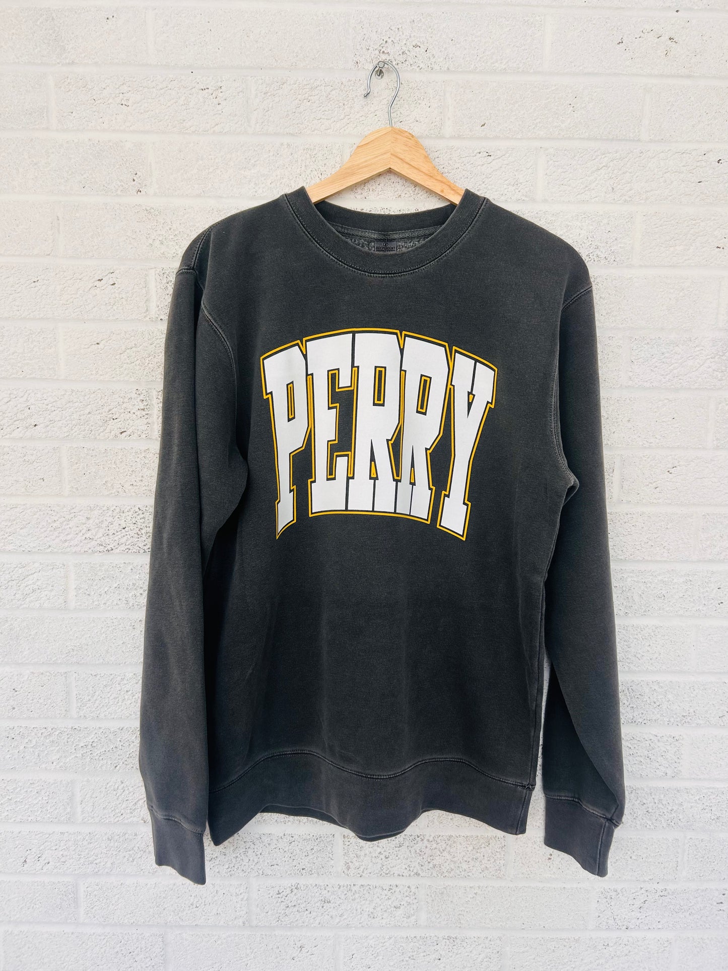 Perry Vintage Sweatshirt Charcoal