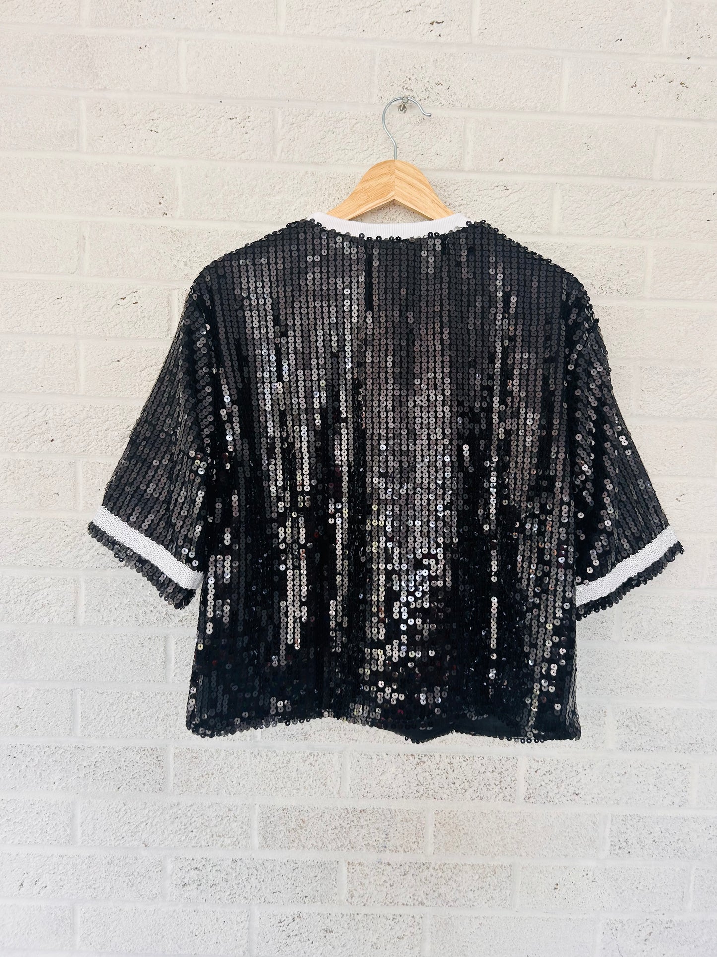 Sequin Football Shirt