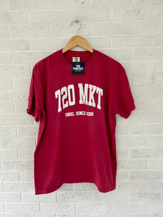 720 Market Short Sleeve T-shirt Red