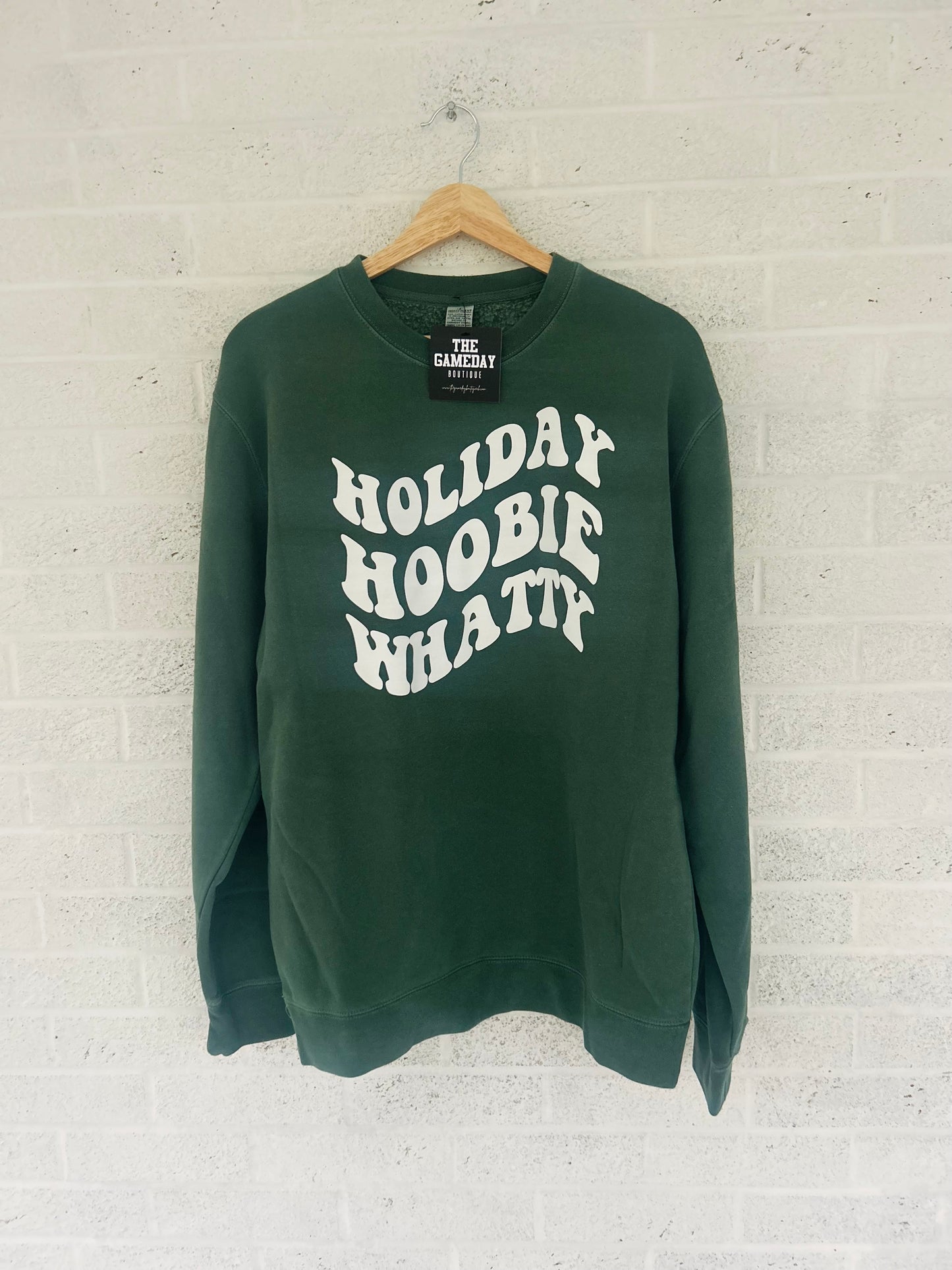 Holiday Hoobie Whatty Vintage Adult Sweatshirt