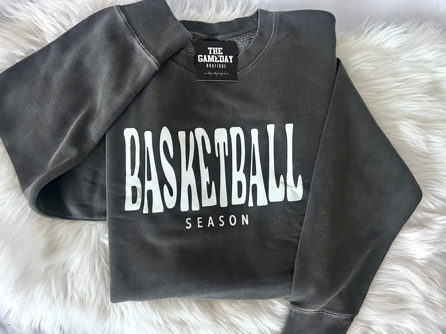 Basketball Season Vintage Sweatshirt