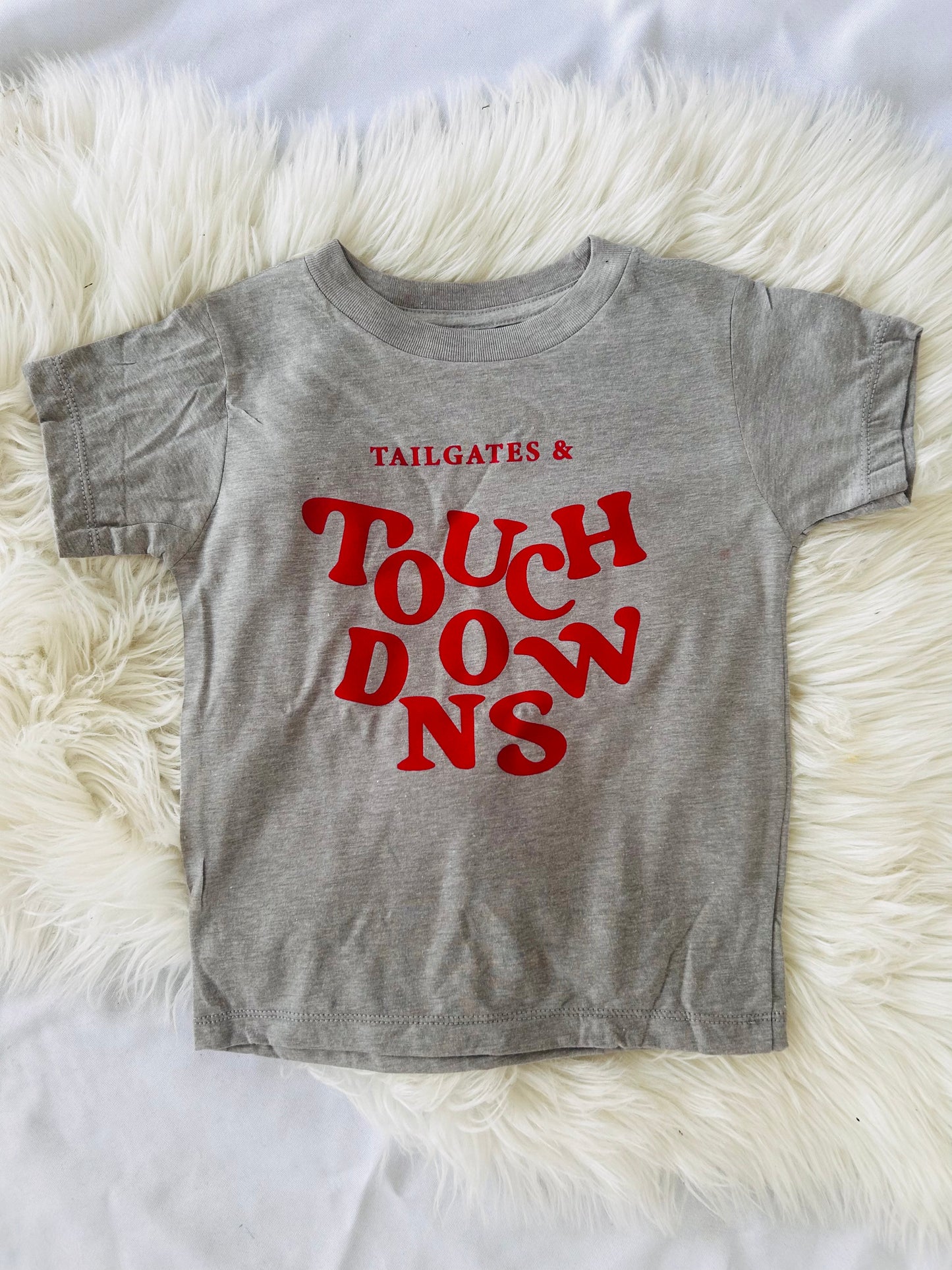 Tailgates and Touchdowns Toddler T-shirt and Baby Bodysuit