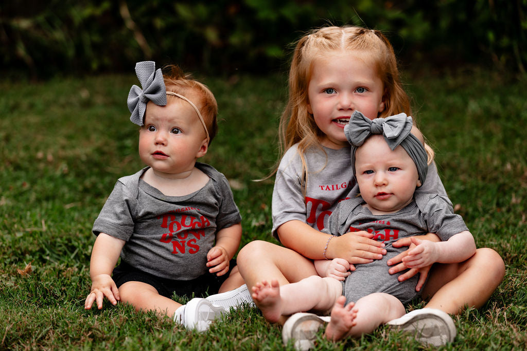 Tailgates and Touchdowns Toddler T-shirt and Baby Bodysuit