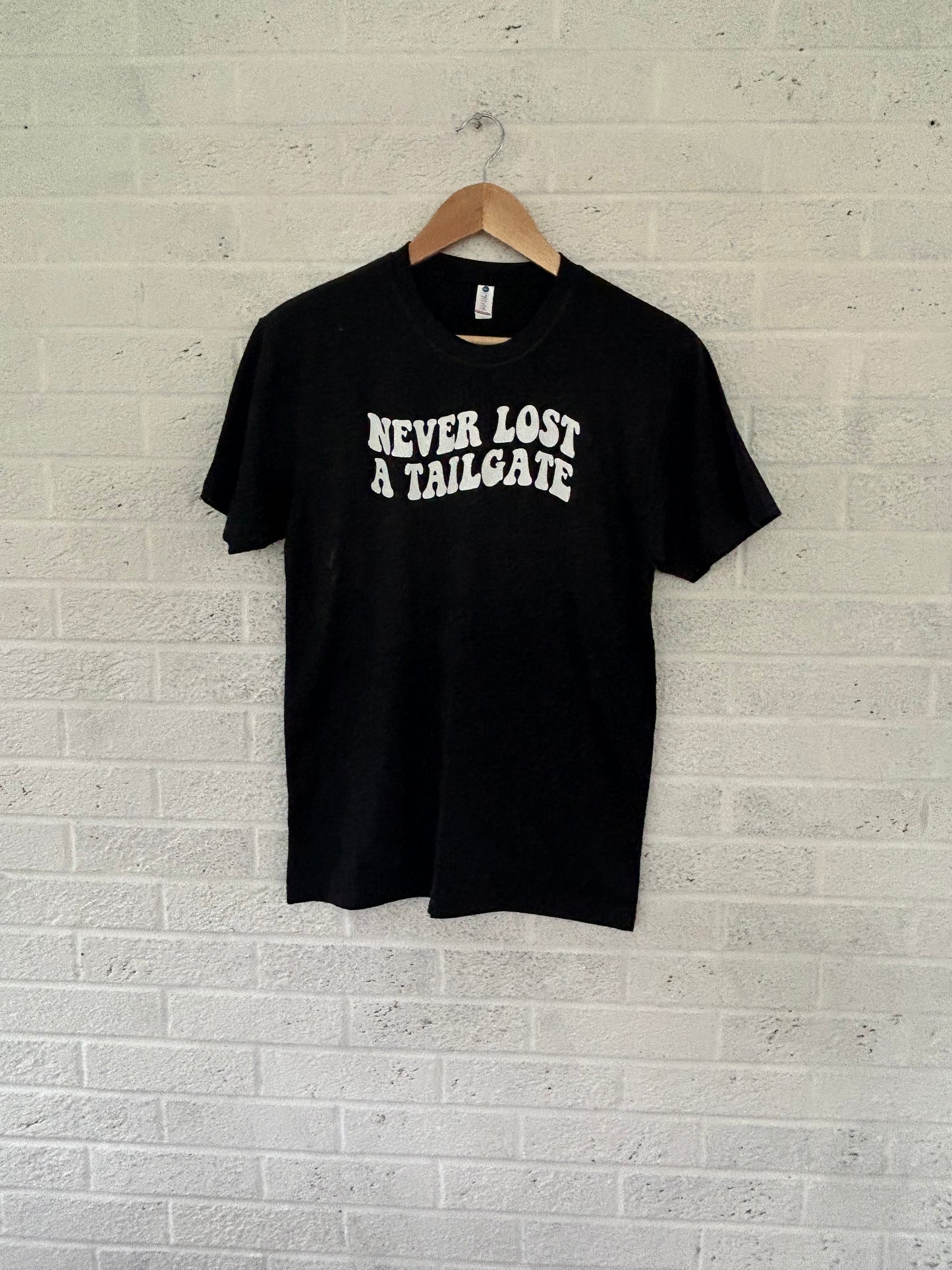 Never Lost a Tailgate Grey T-shirt (S)