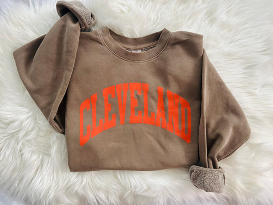 Cleveland Arch Vintage Adult Sweatshirt