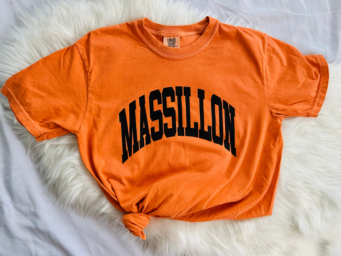 Massillon Orange Vintage T-shirt