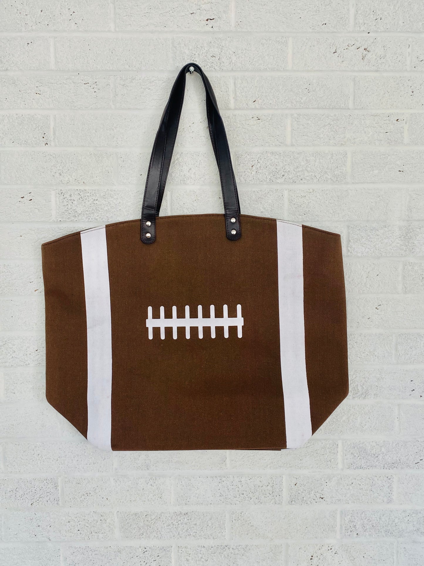 Large Football Tote Bag