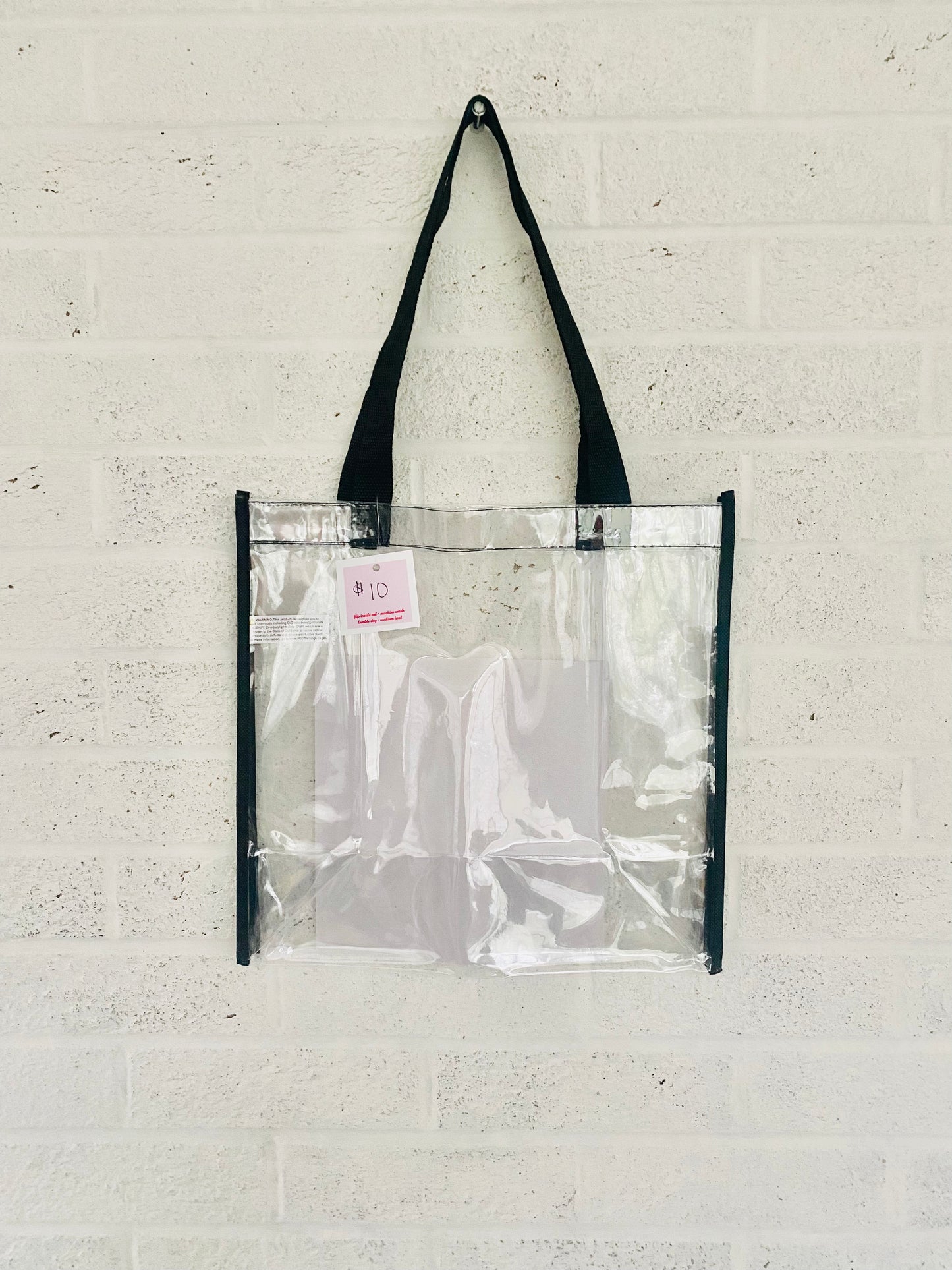 Clear Stadium Tote