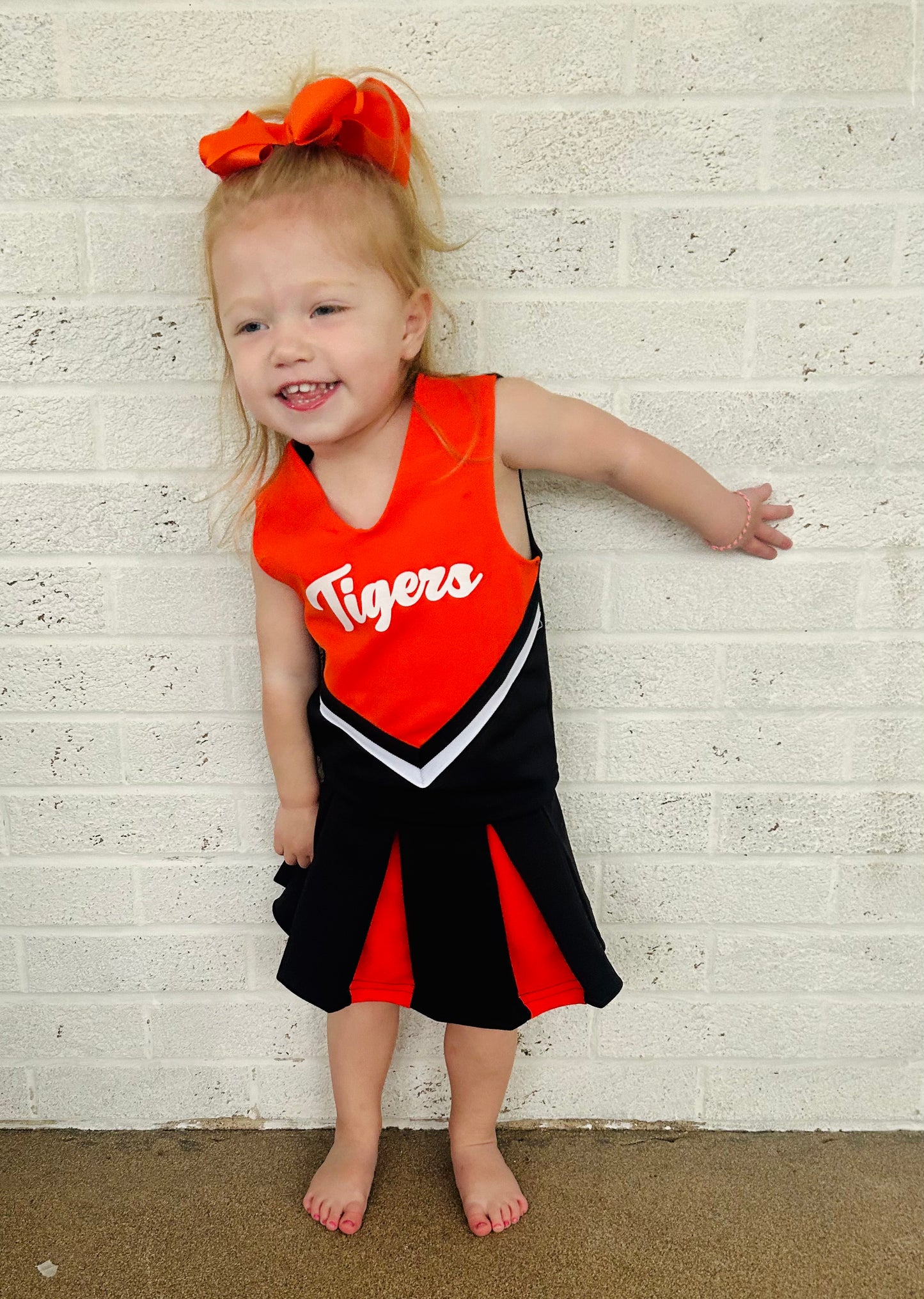 Girls Tigers Cheer Uniform