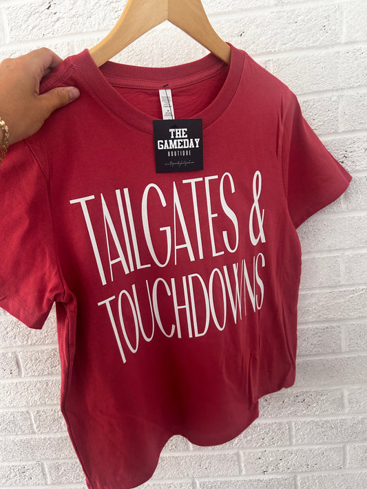 Tailgates + Touchdowns T-shirt PREORDER
