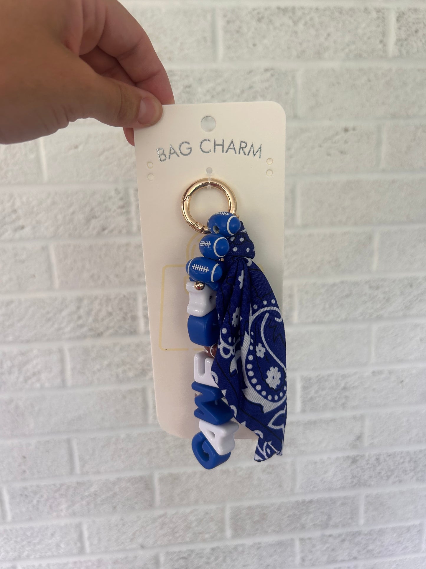 GAMEDAY Bag Charm