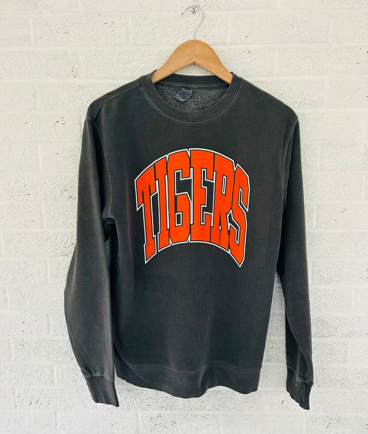 Tigers Arch Vintage Adult Sweatshirt