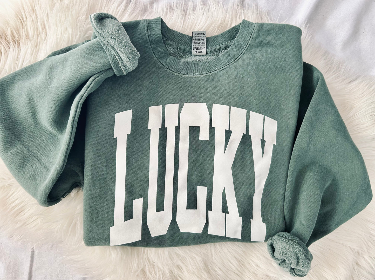 Lucky Arch Vintage Adult Sweatshirt