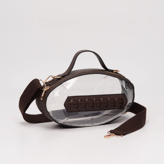Clear Football Purse