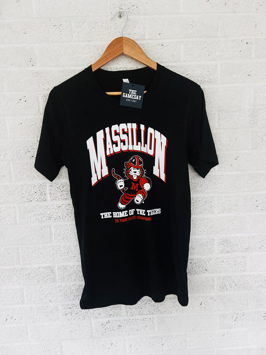 Massillon The Home of the Tigers Triblend T-shirt