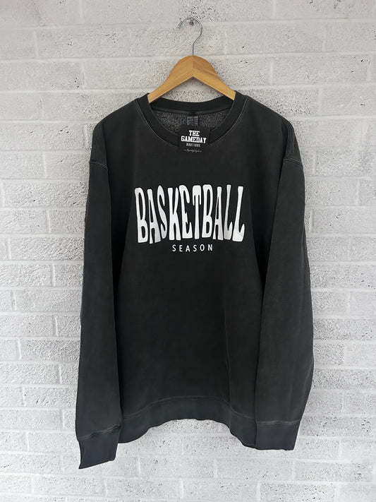 Basketball Season Vintage Sweatshirt PREORDER