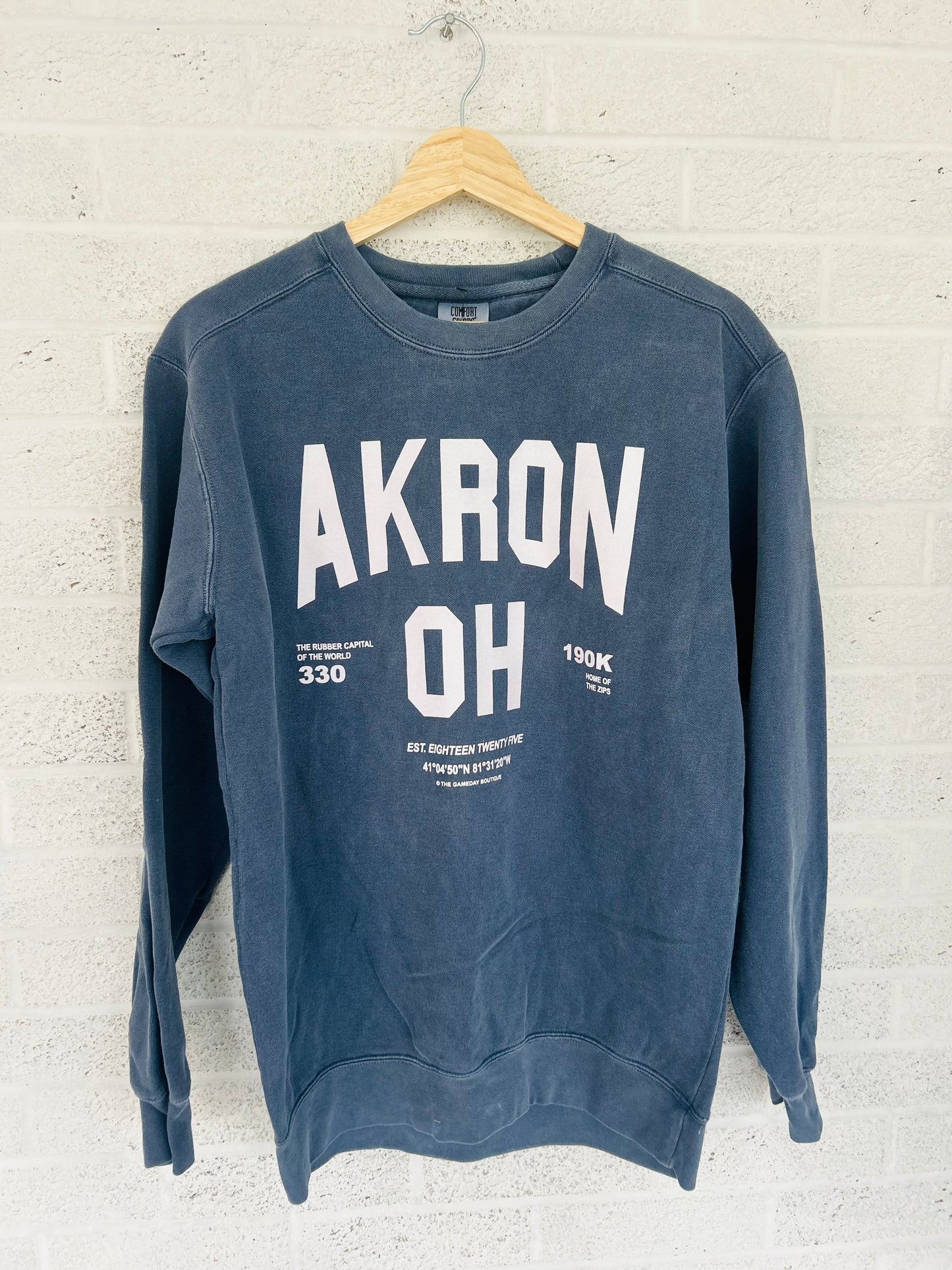 Akron OH Vintage Sweatshirt