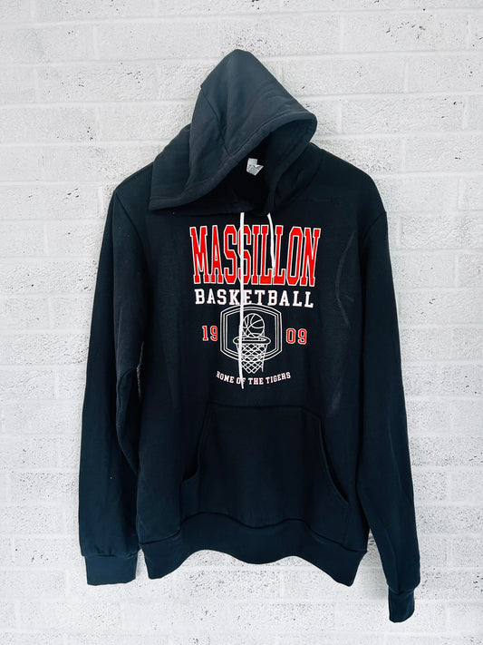 Massillon Basketball Spongefleece Hooded Sweatshirt