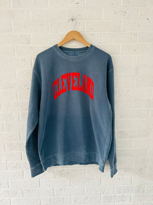 Cleveland Guardians Colors Vintage Sweatshirt