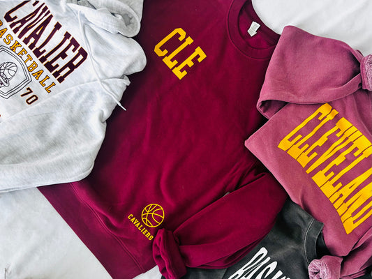CLE Basketball Sweatshirt PREORDER