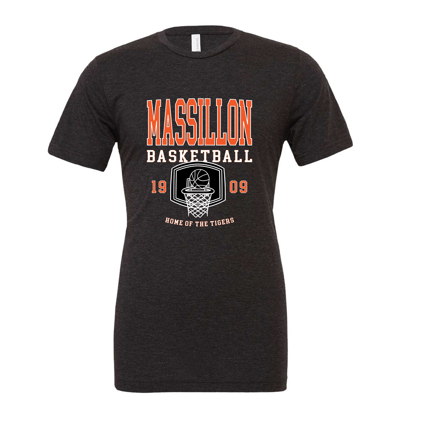 Massillon Basketball Triblend T-shirt PREORDER