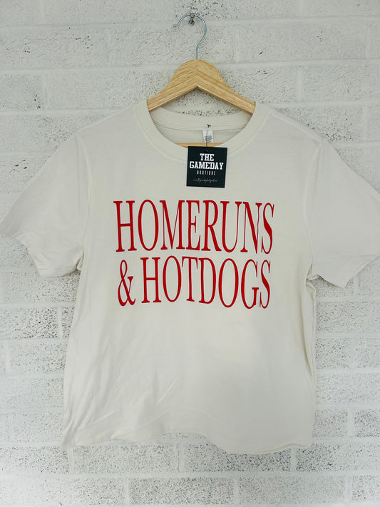 Home runs + Hotdogs T-shirt
