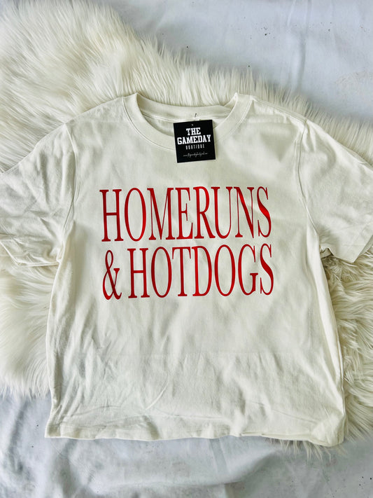 Home runs + Hotdogs T-shirt