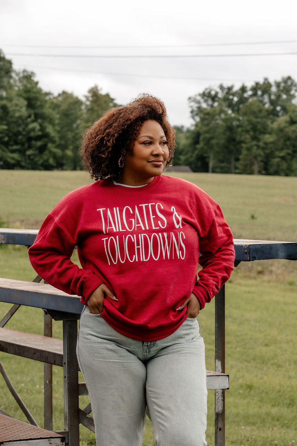 Tailgates + Touchdowns Sweatshirt PREORDER