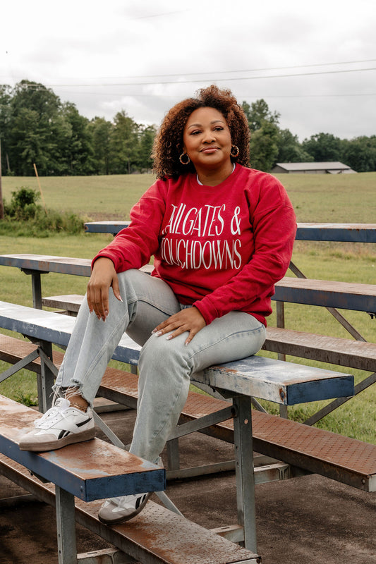 Tailgates + Touchdowns Sweatshirt PREORDER