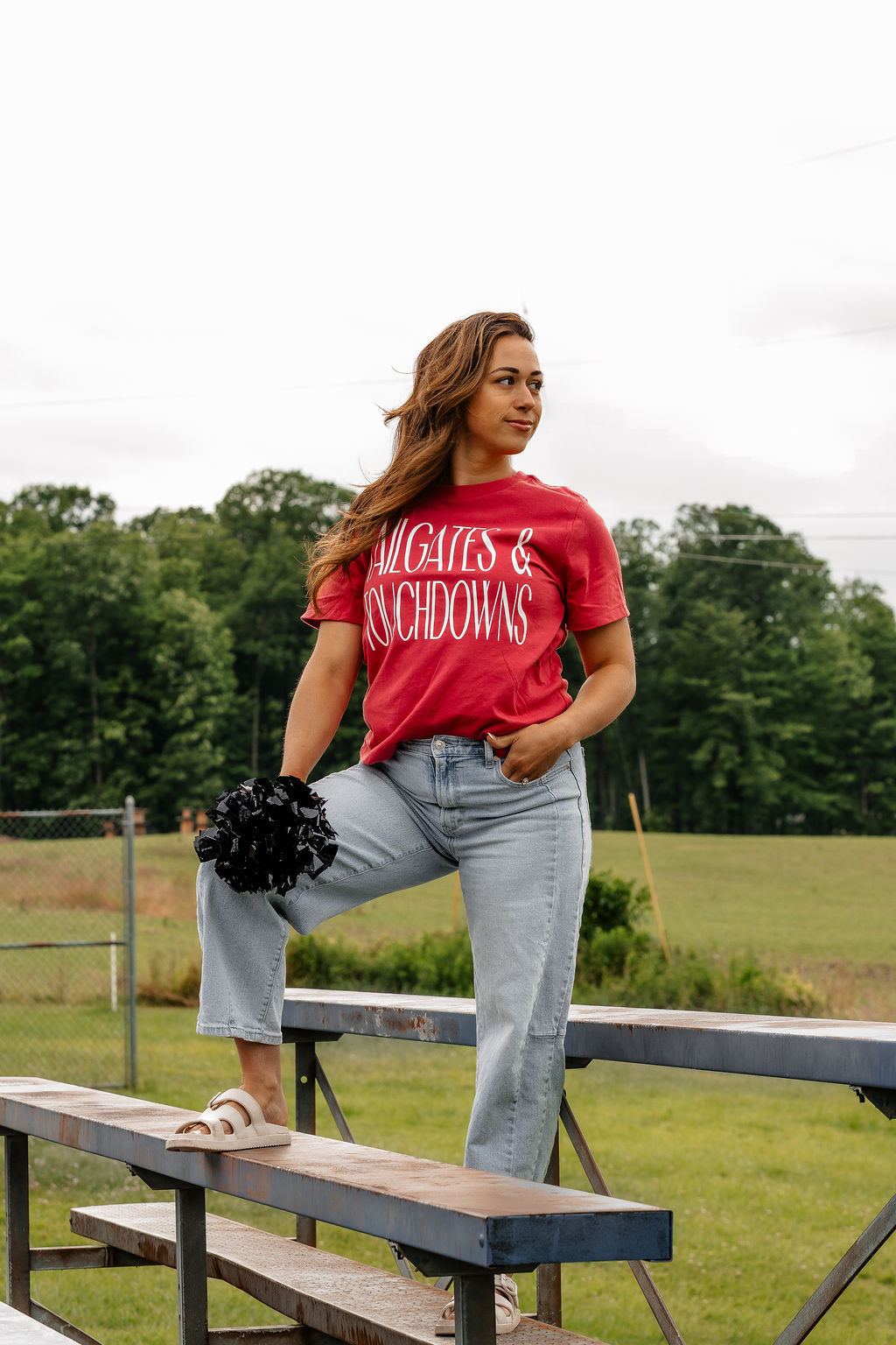 Tailgates + Touchdowns T-shirt PREORDER