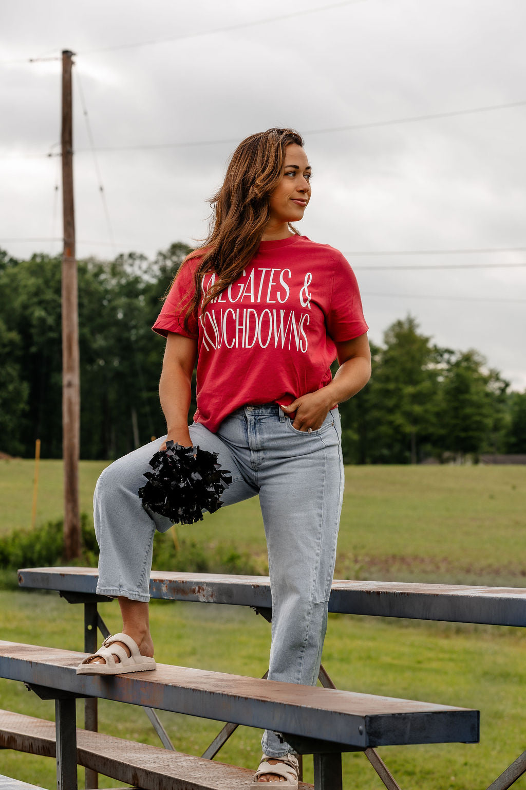 Tailgates + Touchdowns T-shirt PREORDER