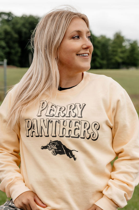 Perry Panthers Vintage Sweatshirt PREORDER