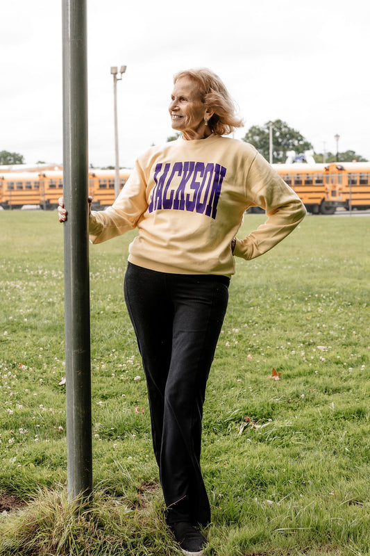Jackson Vintage Sweatshirt Yellow PREORDER