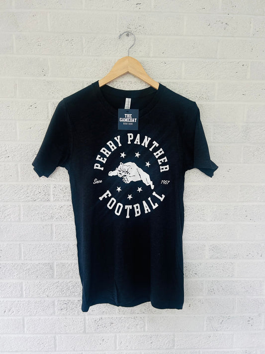 Perry Panther Football Leaping Panther T-shirt