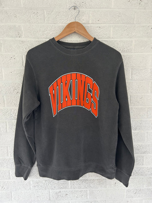 Vikings Arch Vintage Adult Sweatshirt