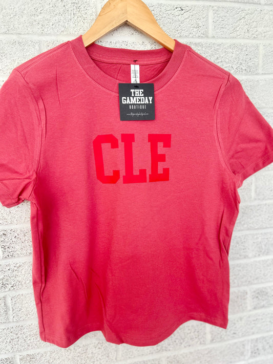 CLE Vintage Red T-shirt