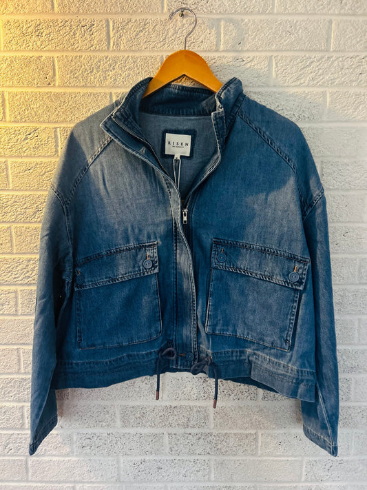 Denim Zip-up Jacket