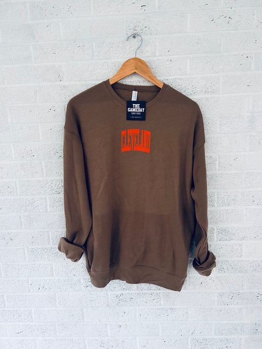 Cleveland Mini Arch Spongefleece Sweatshirt