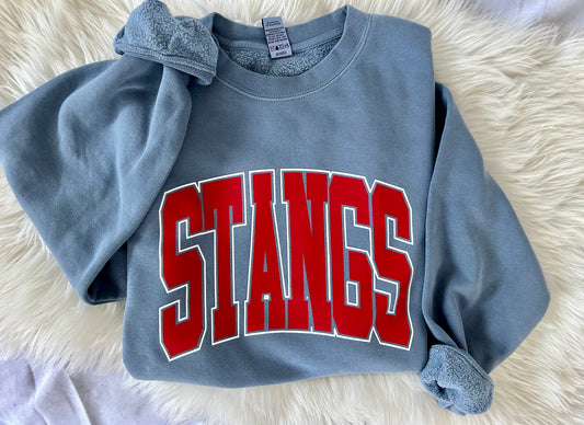 Stangs Arch Vintage Adult Sweatshirt PREORDER