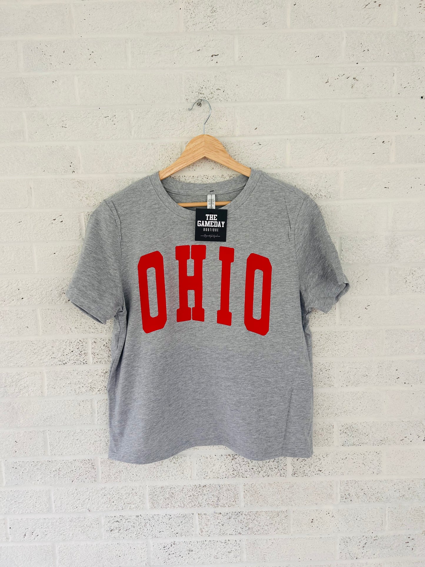 Ohio Boxy T-shirt Grey