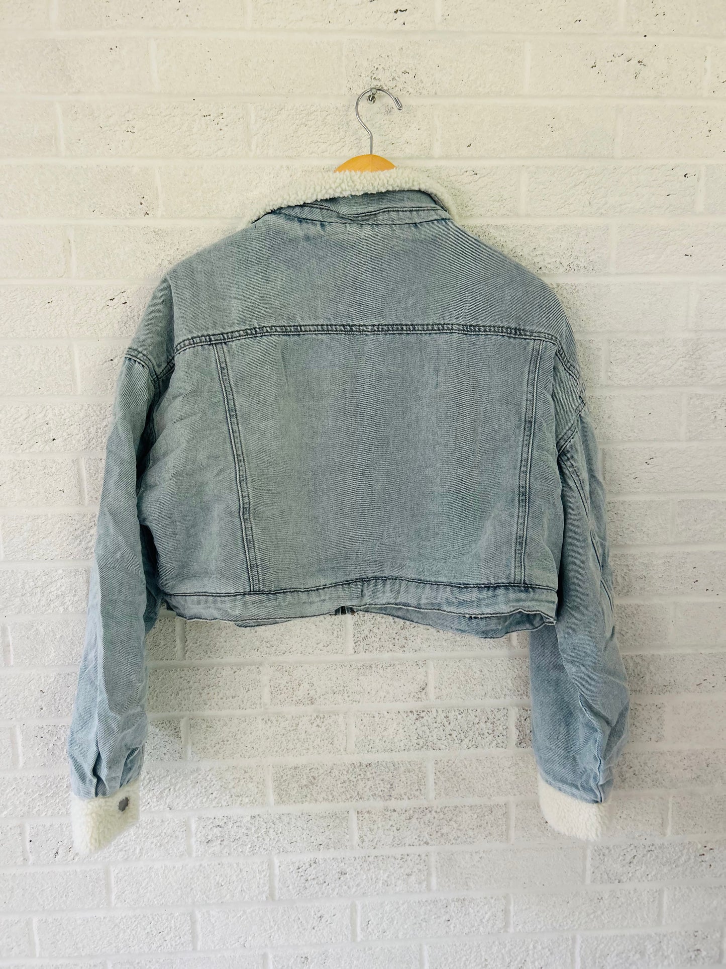 Denim Sherpa Jacket