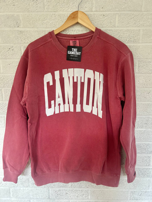 Canton Vintage Sweatshirt Red PREORDER